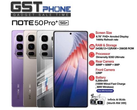 Note 50 Pro Plus