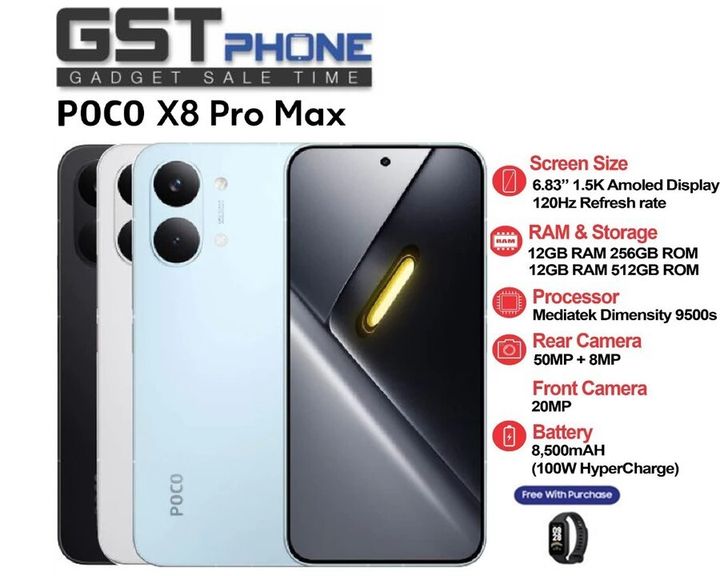 Poco X8 Pro Max