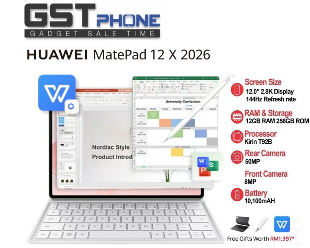 MatePad 12X 2026