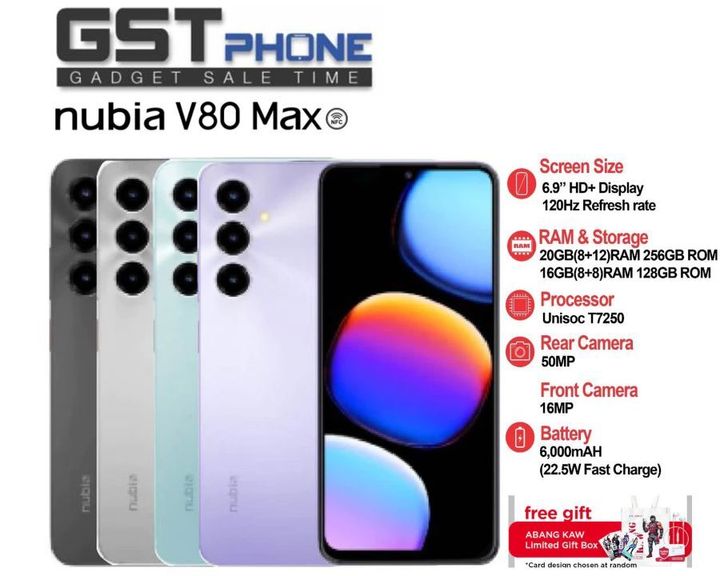 Nubia V80 Max