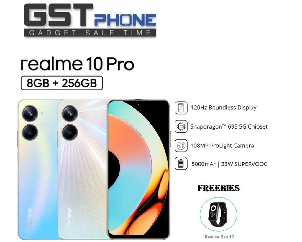 Realme 10 Pro (8GB+256GB) Price In Malaysia & Specs - KTS