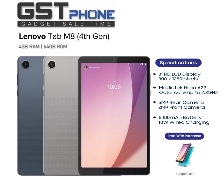 Androidタブレット本体 Lenovo Tab M8 (4th Gen) 3GB/32G TB30FU Amazon.com : Lenovo 2023 Tab M8 (4th Gen) 8