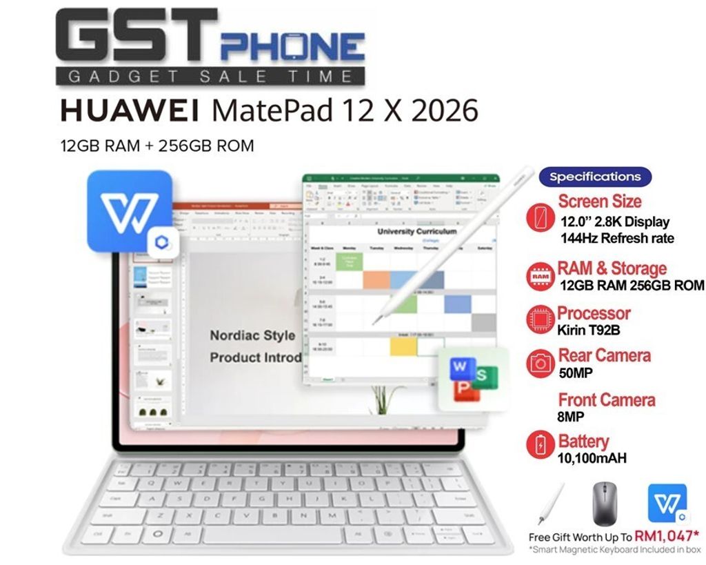 MatePad 12X 2026