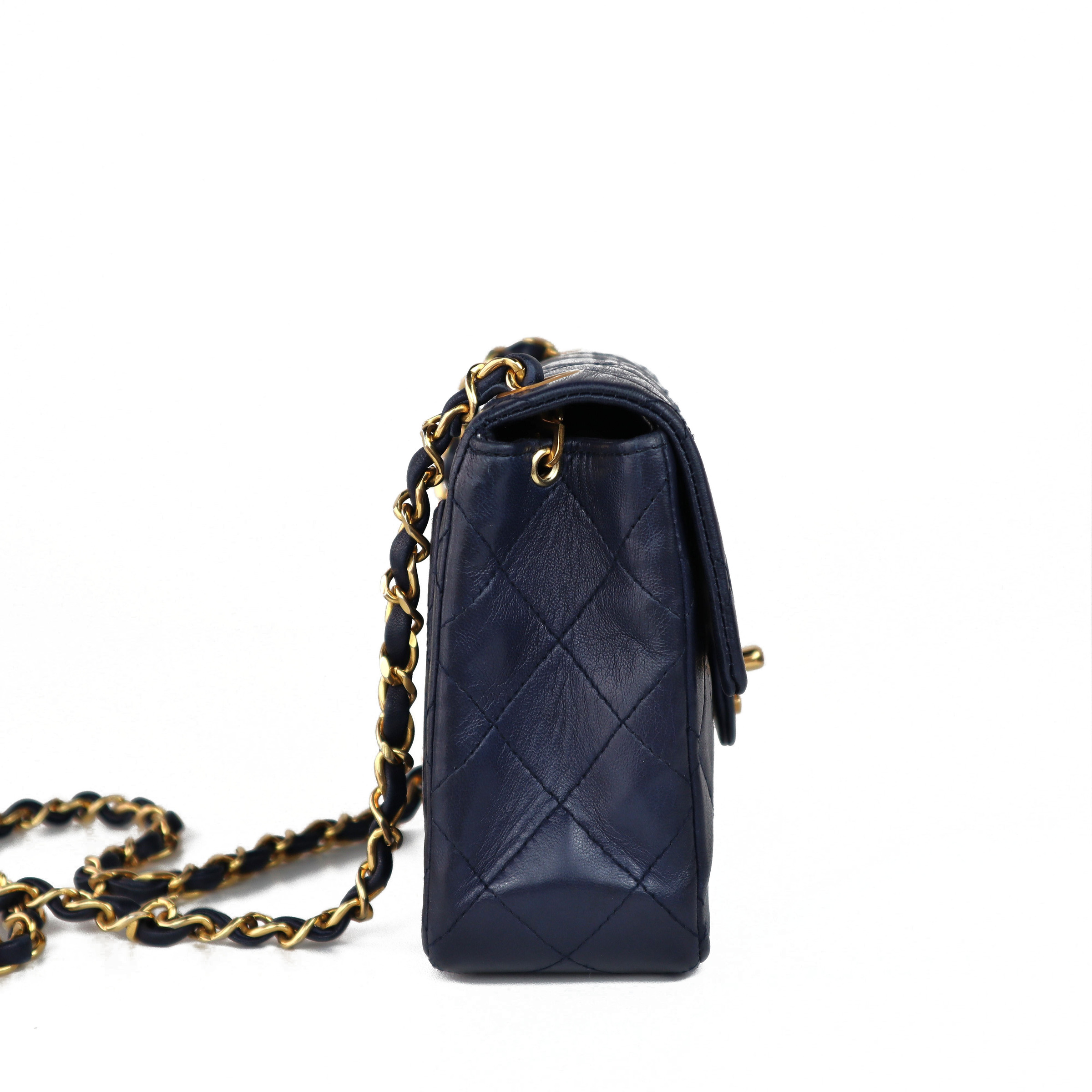 Chanel Pre Owned 2002 mini Classic Flap Square shoulder bag - ShopStyle