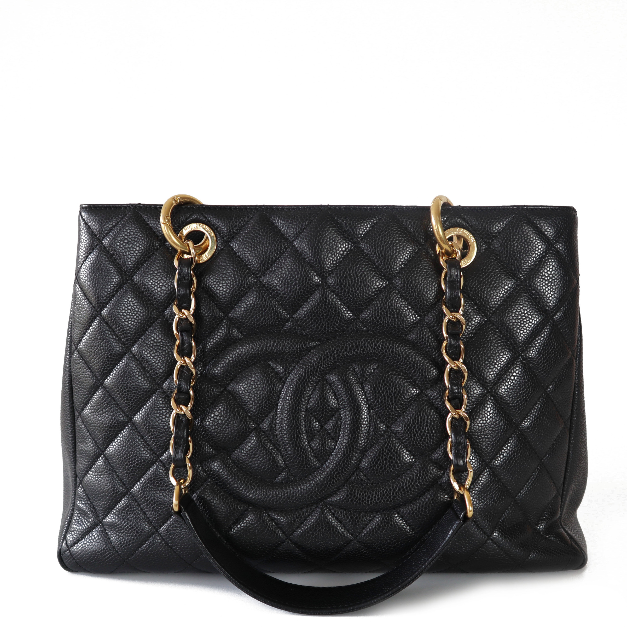 Chanel, Caviar Leather 'Grand Shopping Tote' Bag, 2014-2015