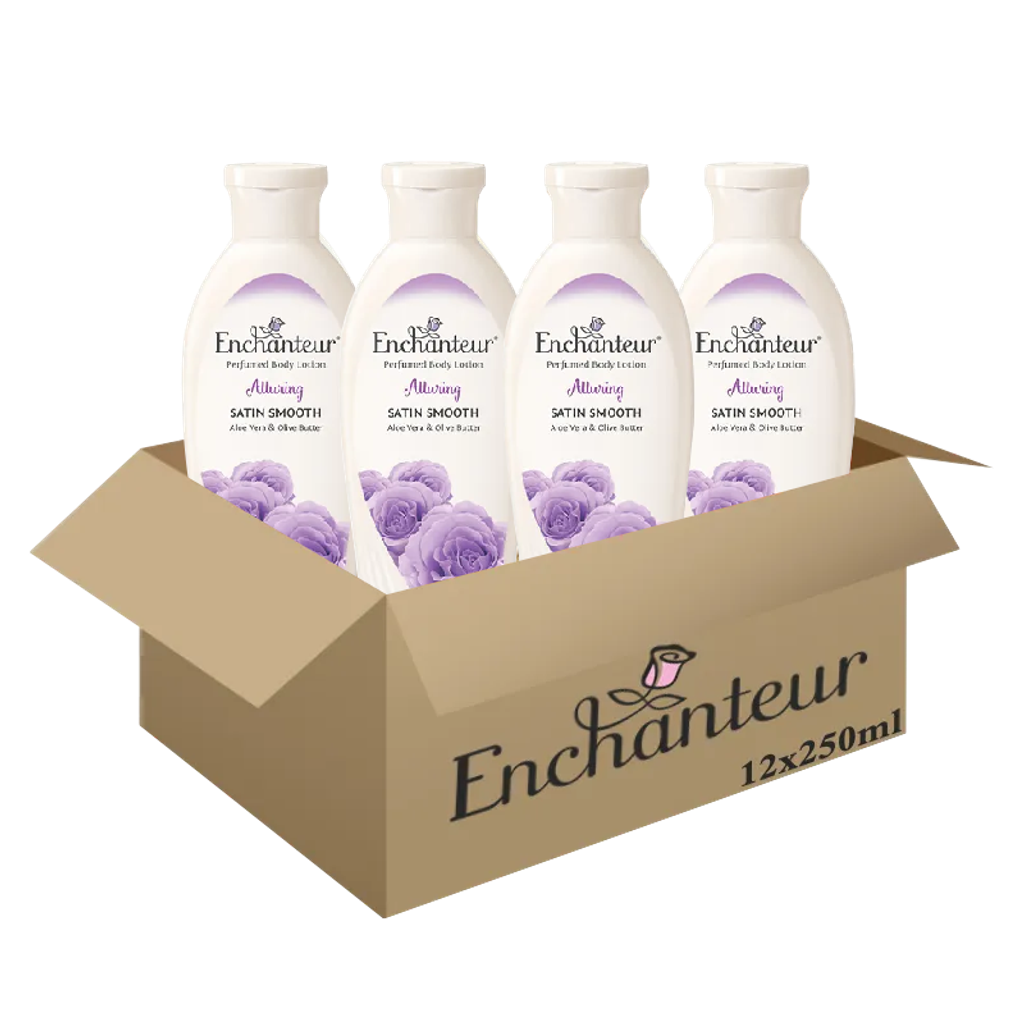 enchanteur body lotion alluring 12 bottles
