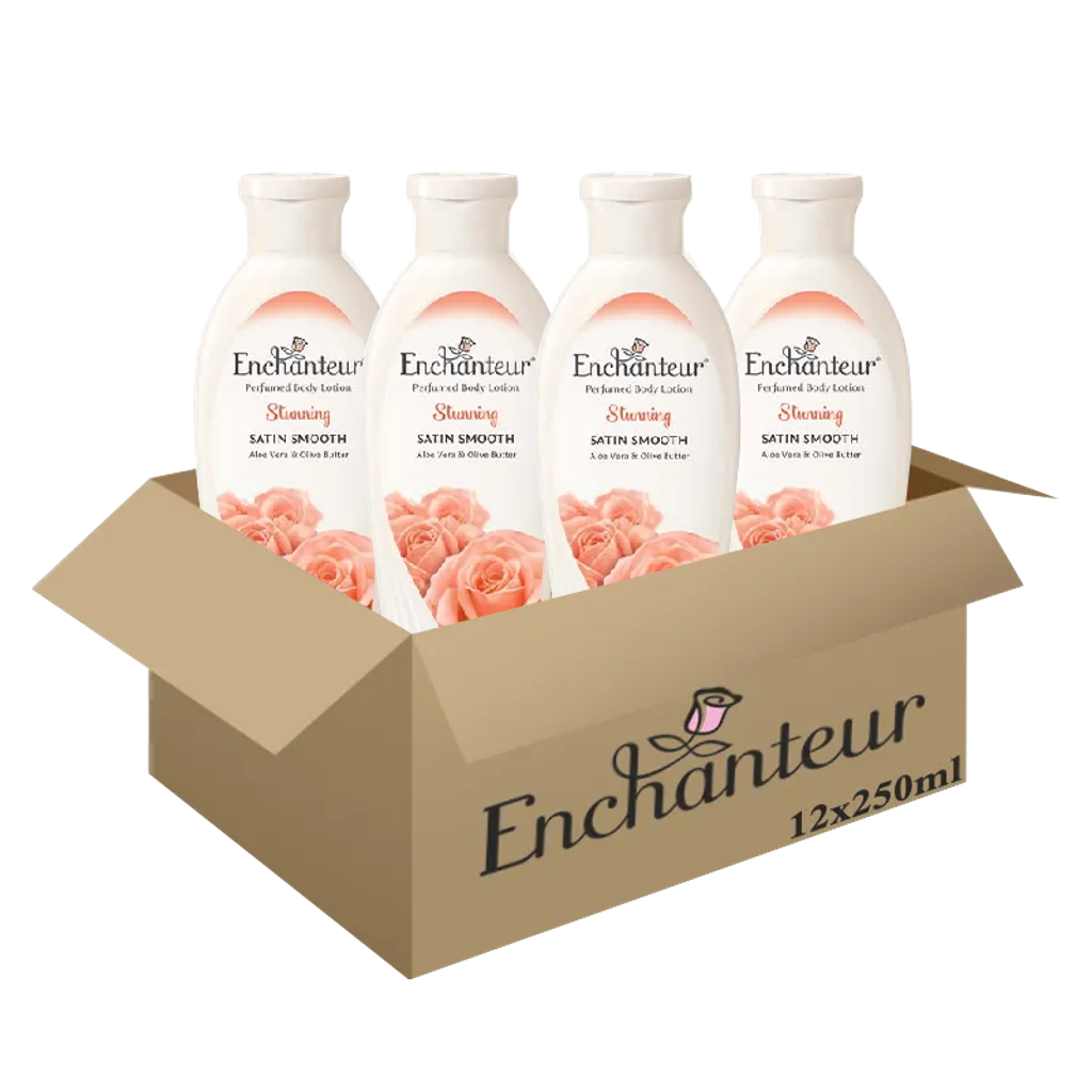 enchanteur body lotion stunning 12 bottles