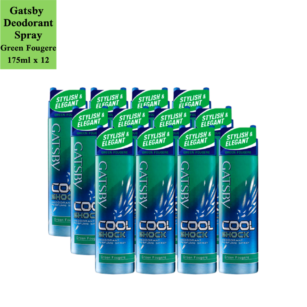Gatsby perfume deodorant green fougere x 12.png