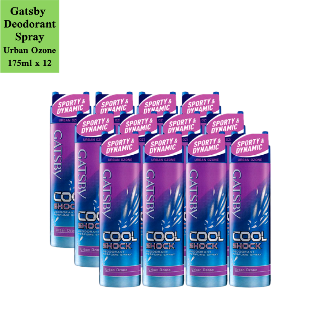 Gatsby perfume deodorant urban ozone x 12.png