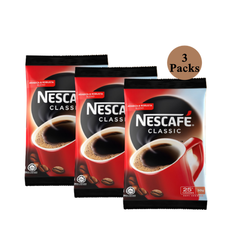 nescafe classic 50g x3