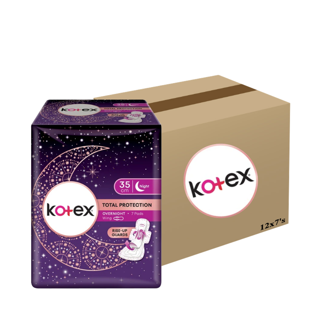 kotex overnight 35cm x12