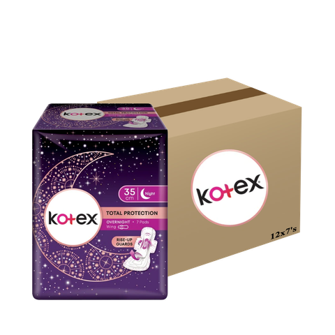 kotex overnight 35cm x12