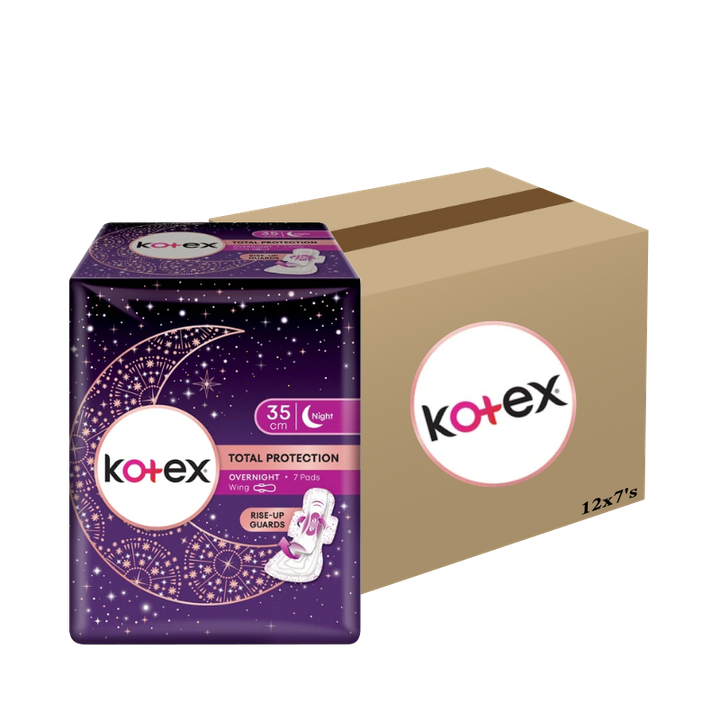 kotex overnight 35cm x12