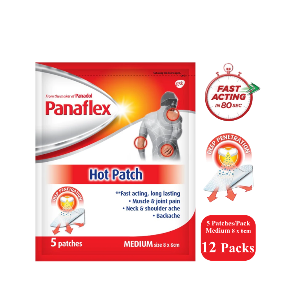 panaflex hot patch 12 pack