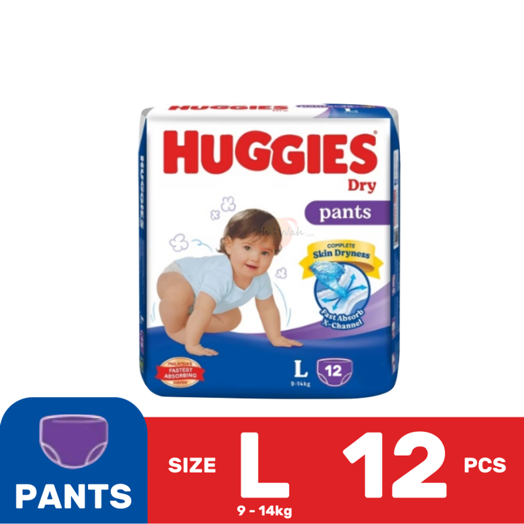 huggies drypers L size