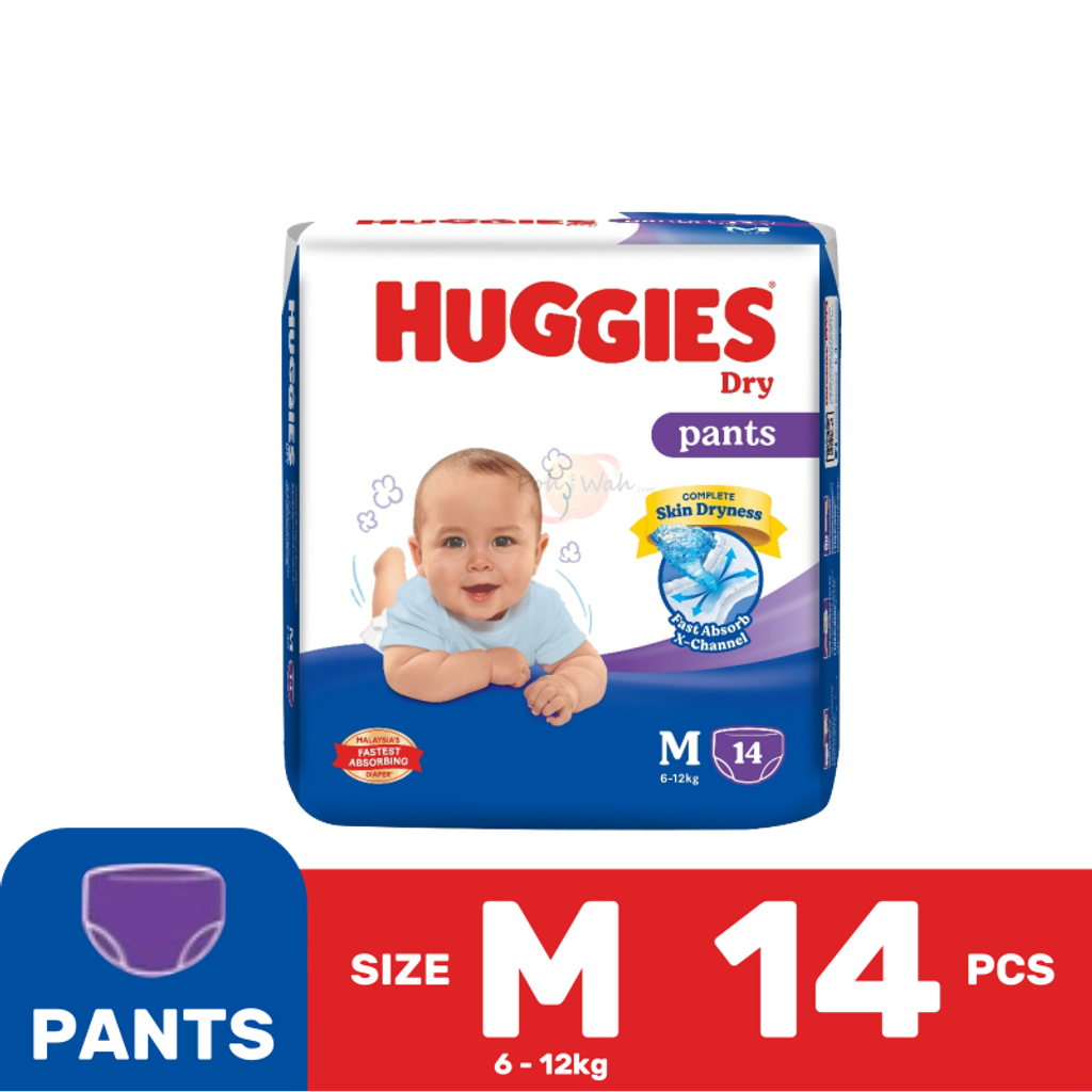 huggies drypers M size