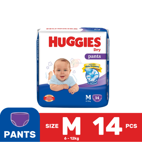 huggies drypers M size