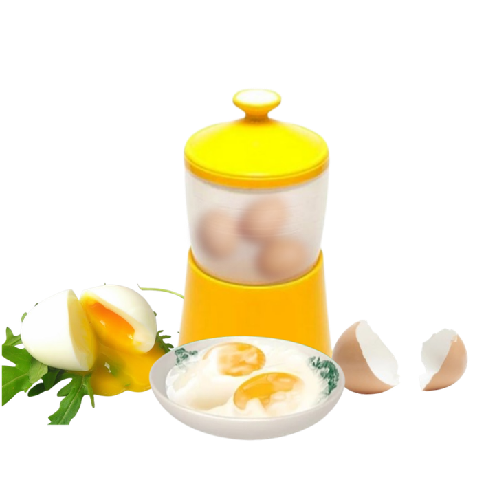 half boild egg