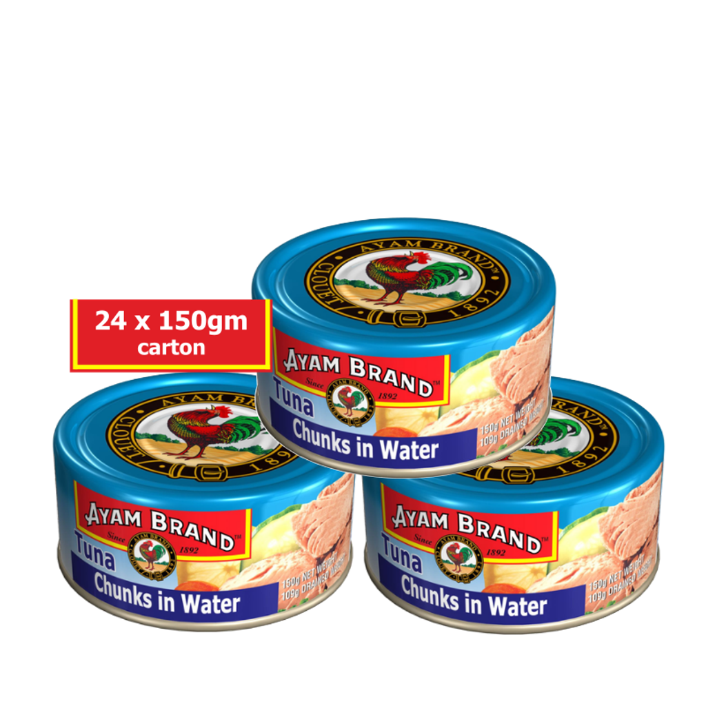 ayam brand tuna chunks water carton 2