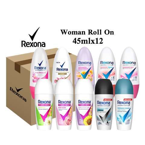 new v1 rexona women carton