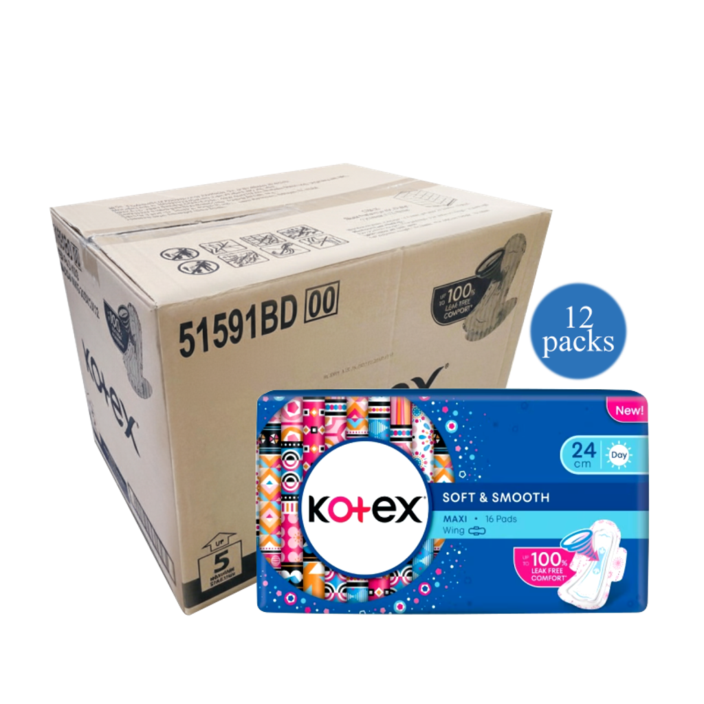 kotex new maxi 24cm W 16pads (12)