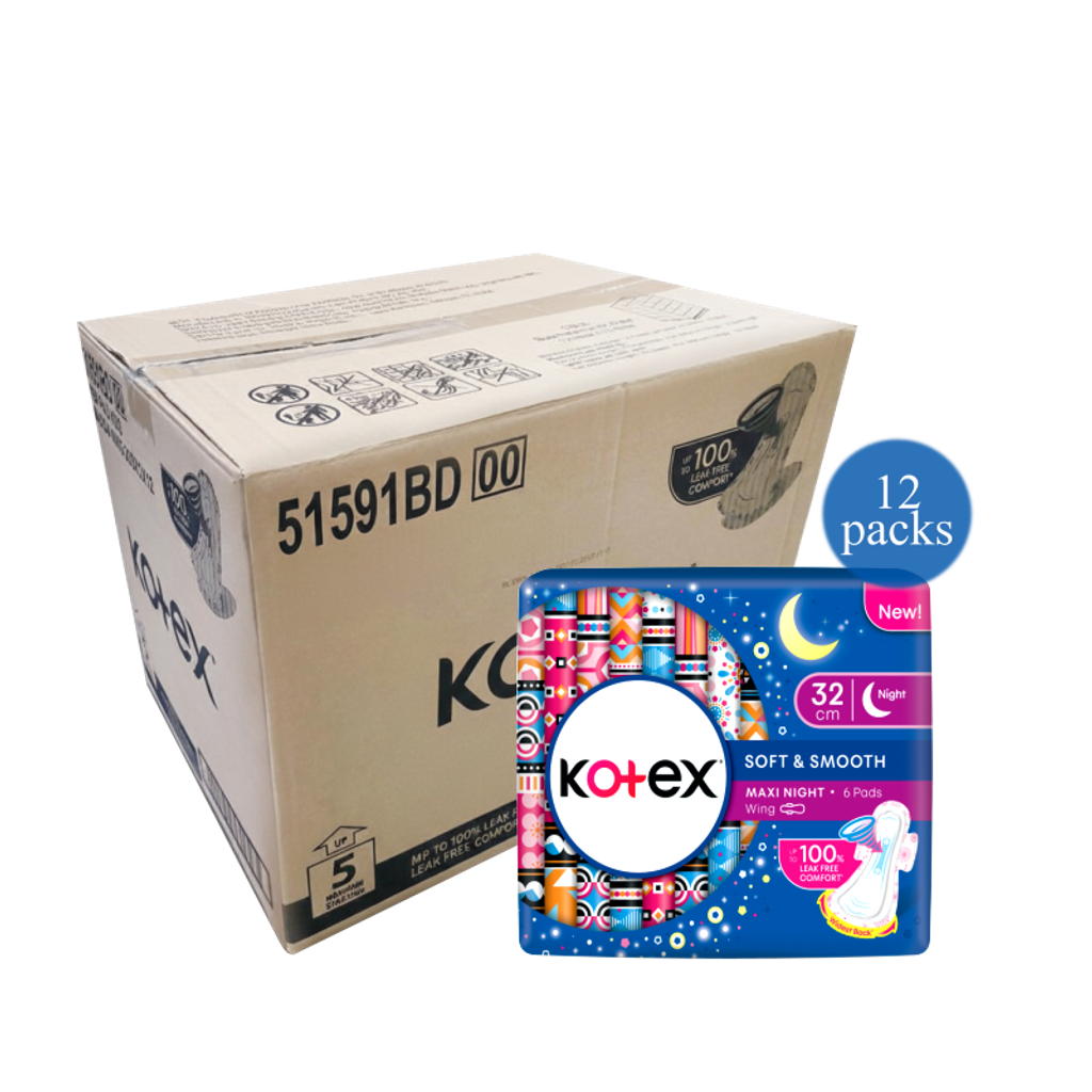 kotex new maxi night 32cm W 6pads (12)