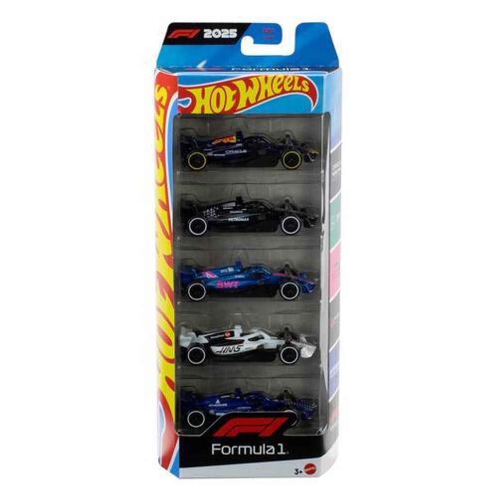 F1 RACE 5 cars