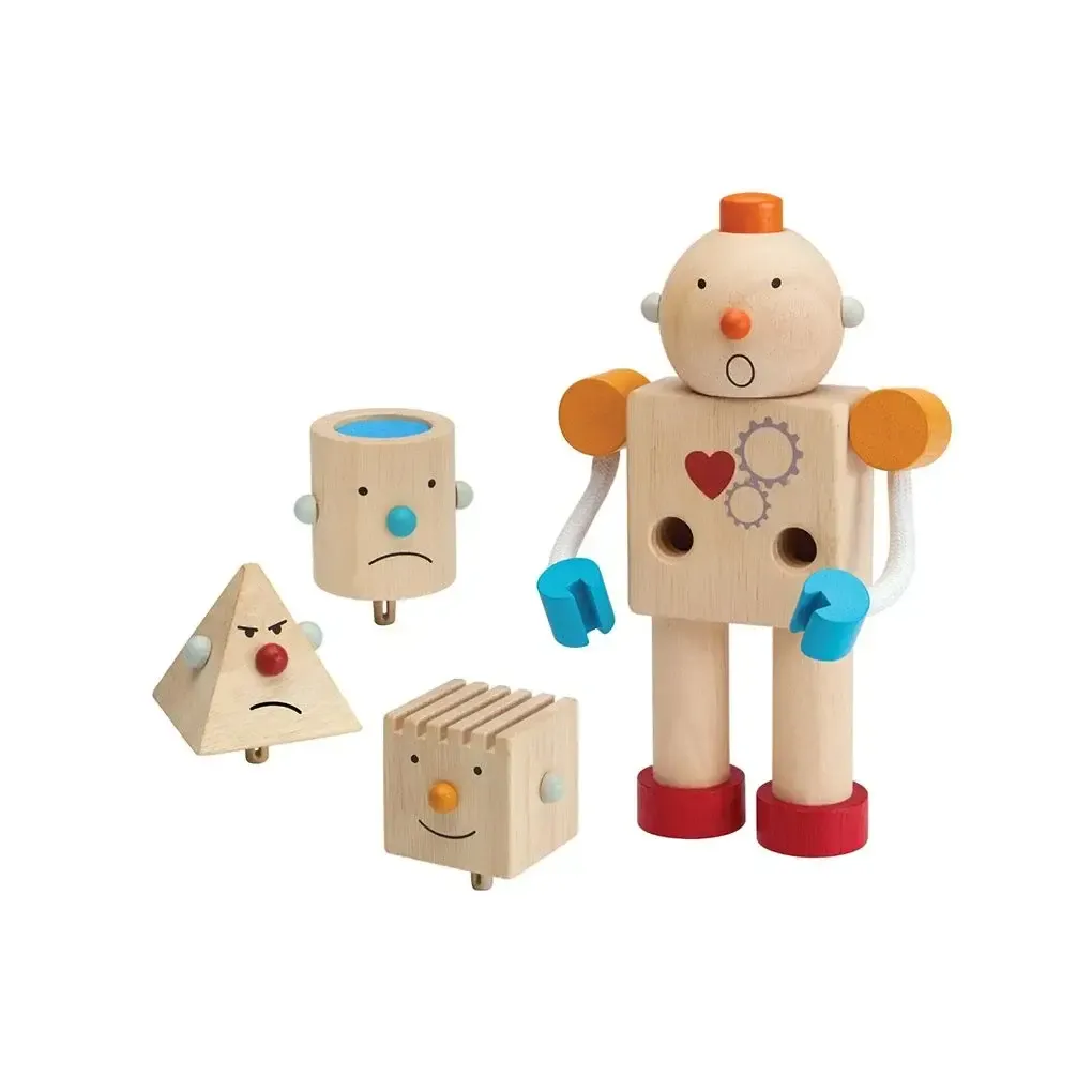 Plan Toys Build-A-Robot 5183 1