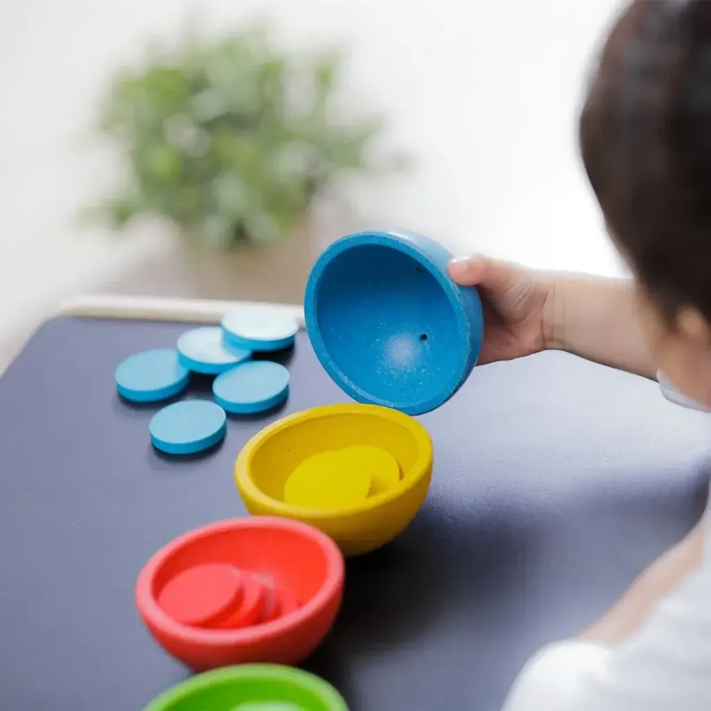 Plan Toys Sort & Count Cups 5360 3