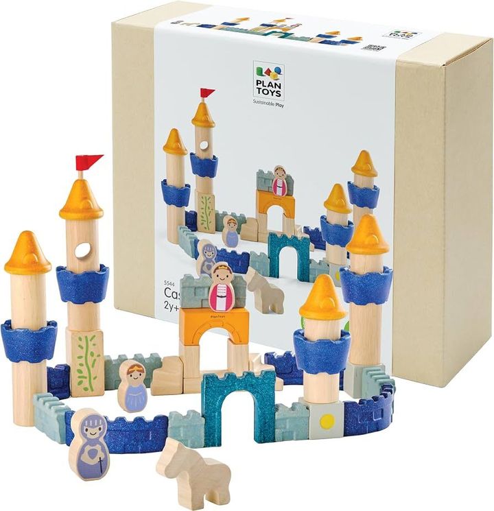 Plan Toys Castle Blocks 5544 1