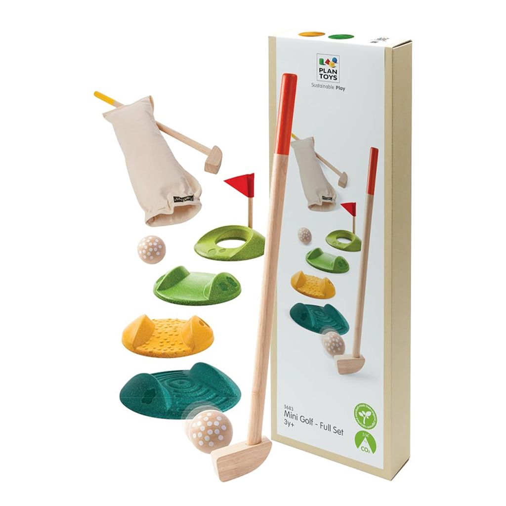 Plan Toys Mini Golf - Full Set 5683 2