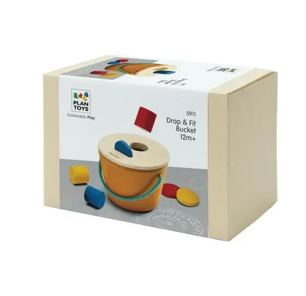 Plan Toys Drop & Fit Bucket 5911 1