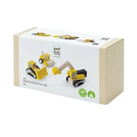 Plan Toys Road Construction Set 6014 1