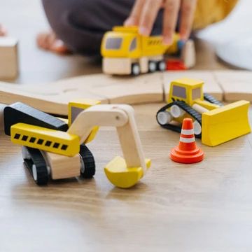 Plan Toys Road Construction Set 6014 2