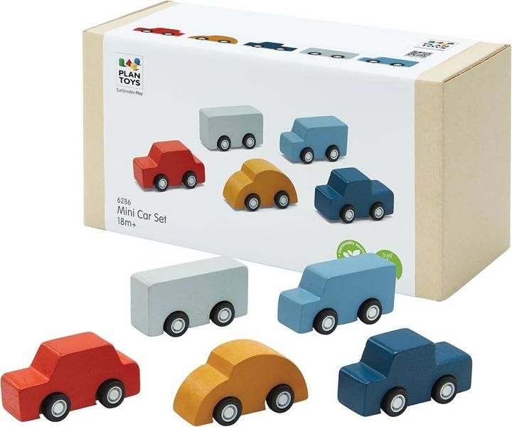 Plan Toys Mini Car Set 6286 1