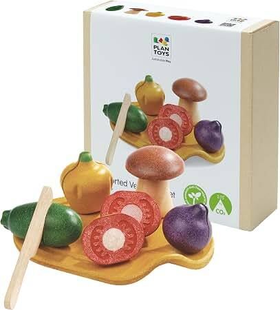 Plan Toys Assorted Vegetables Set 3601 2