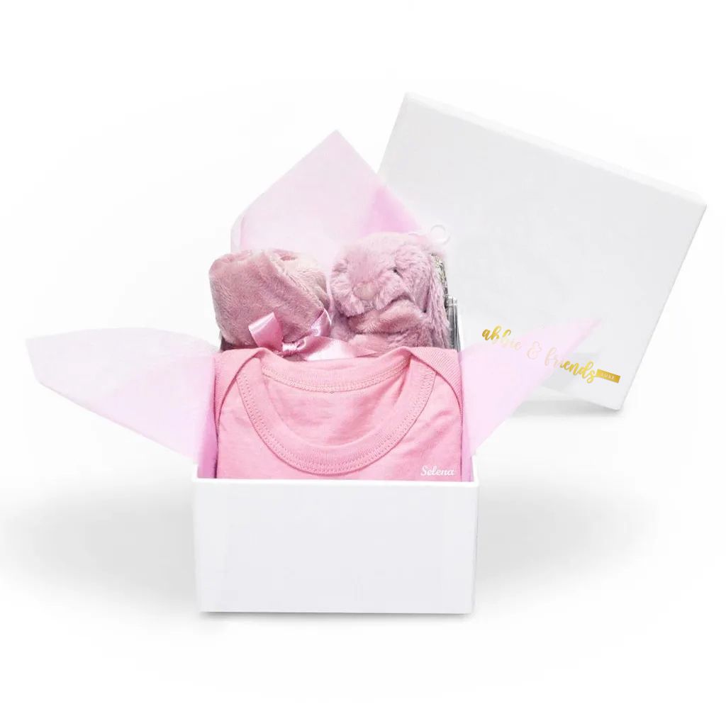 GIFT SET-BLOSSOMBUNNYTULIPPINK-SOOTHER