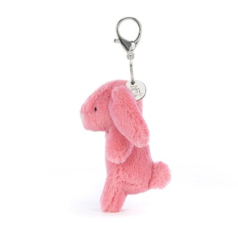 Bashful Bunny Pink Bag Charm 2