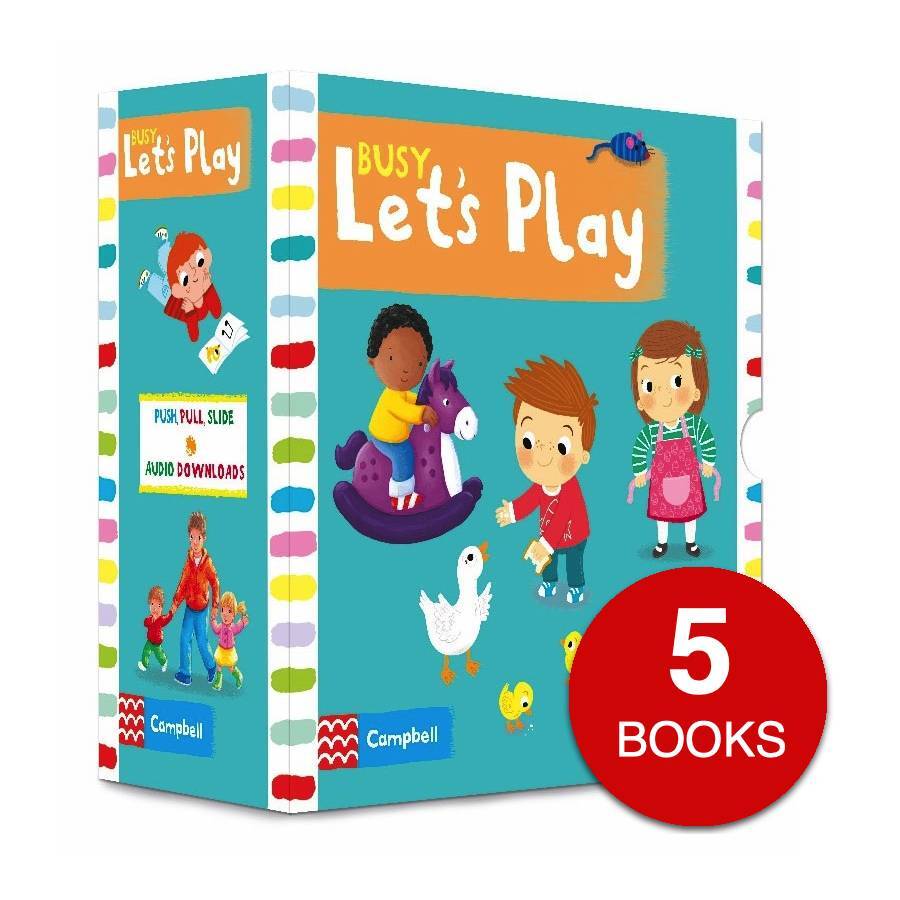 Busy Let's Play Collection (Campbell Busy Book Series)(5 books