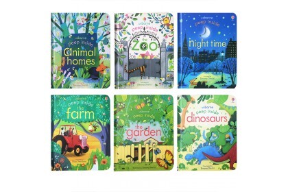 Usborne Peep Inside Collection (6 books) – Abbie & Friends (Luxe)