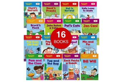 Word Family Readers Collection (16 books) – Abbie & Friends (Luxe)