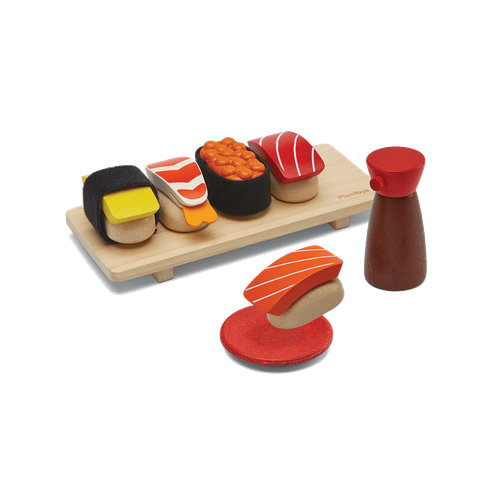3627_PlanToys_SUSHI_SET_Pretend_Play_2yrs_Emotion_Musical_Imagination_Coordination_Wooden_toys_Education_toys_Safety_Toys_Non-toxic_