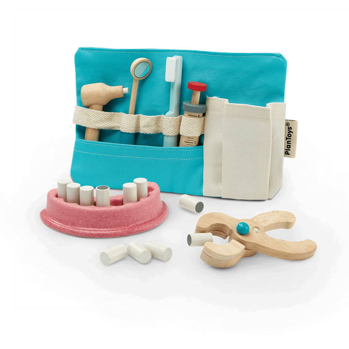 3493_PlanToys_DENTIST_SET_Pretend_Play_Coordination_Fine_Motor_Imagination_Social_Language_and_Communications_3yrs_Wooden_toys_Education_toys_Safety_Toys_Non-toxic_0