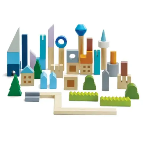 plantoys-childrens-wooden-urban-city-blocks-set