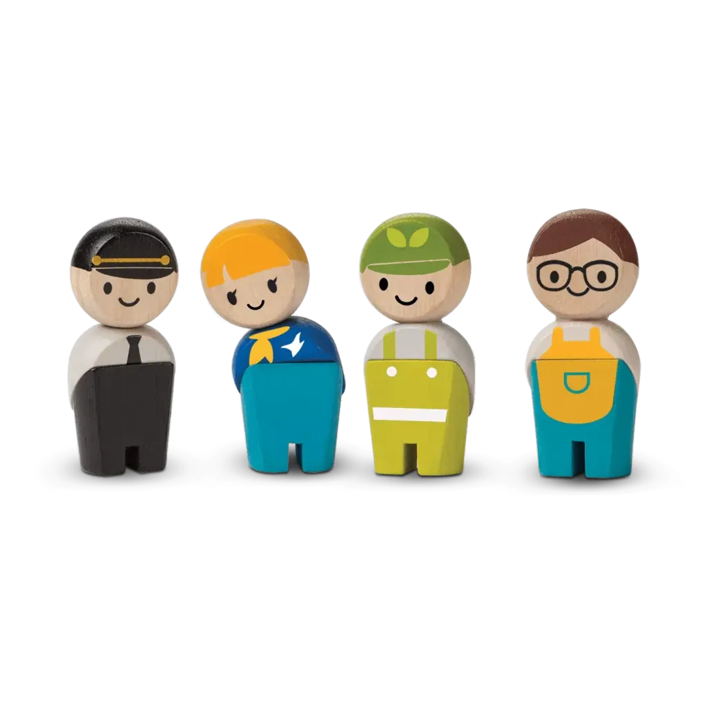 6268_PlanToys_SERVICE_CREW_Pretend_Play_Imagination_Social_Language_and_Communications_Fine_Motor_3yrs_Wooden_toys_Education_toys_Safety_Toys_Non-toxic_0