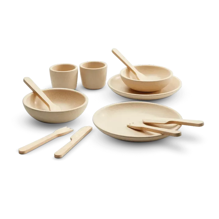 3614_PlanToys_TABLEWARE_SET_Pretend_Play_Imagination_Creative_Language_and_Communications_Social_Coordination_Emotion_2yrs_Wooden_toys_Education_toys_Safety_Toys_Non-toxic_0
