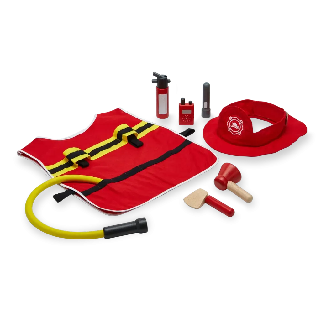 3708_PlanToys_Fire_Fighter_Play_Set_Pretend_Play_3yrs_Emotion_Language_and_Communications_Imagination_Social_Coordination_Creative_Wooden_toys_Education_toys_Safety_Toys_Non-toxic_0