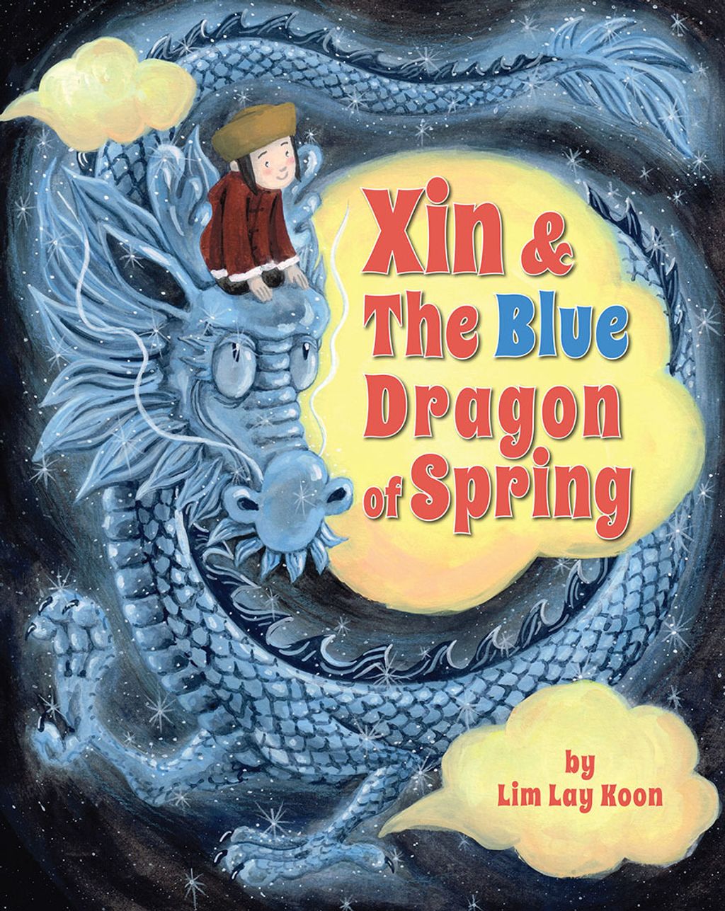 Book Cover- Xin & The Blue Dragon of Spring LR