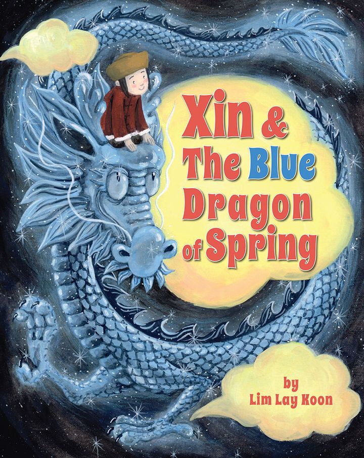 Book Cover- Xin & The Blue Dragon of Spring LR
