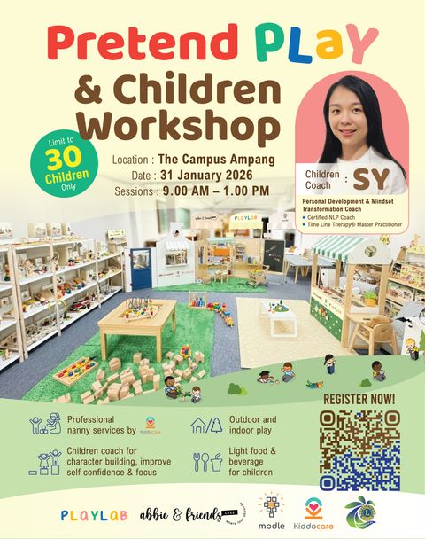 Poster Pretend Play A4 - Children IG-01